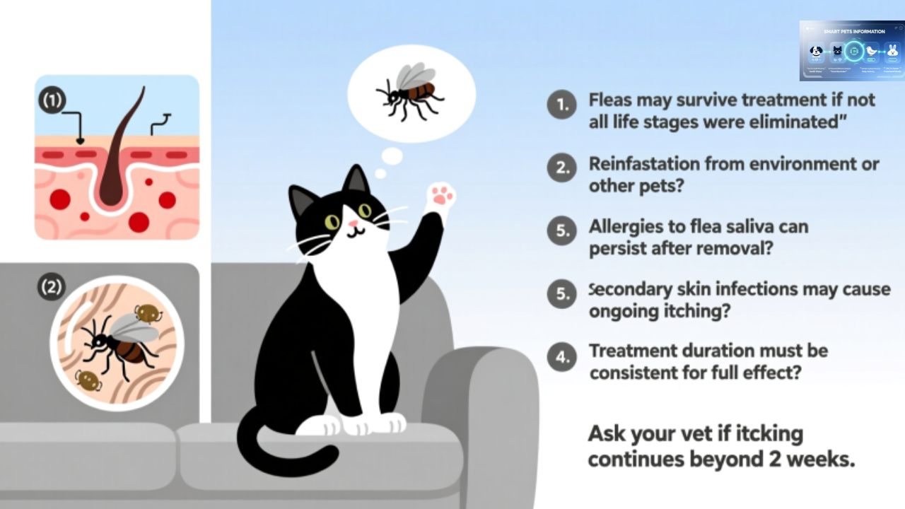 Why is My Cat Still Itching After Flea Treatment?